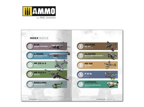 AMMO MIG Sraigtinių lėktuvų 1/144 modeliavimo vadovas T.1 (EN/ES) 6144