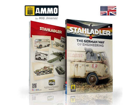 AMMO MIG STAHLADLER 1: vokiškų modelių konstravimo ir dažymo knyga