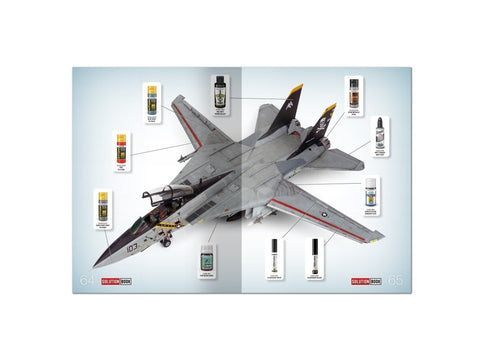 AMMO MIG Solution Book 36: kaip dažyti pilkus USAF ir US Navy lėktuvus 6539