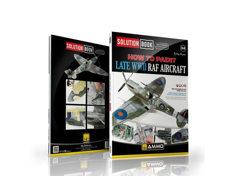 Black Edition: Vėlyvojo WWII RAF lėktuvų dažymo vadovas modeliuotojams