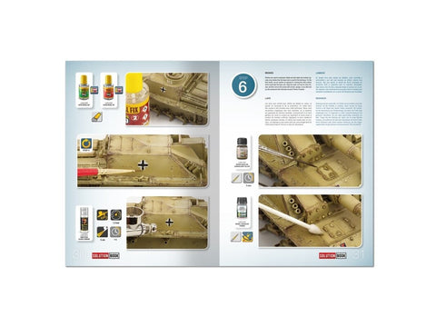 AMMO Solution Book 35: WWII vokiečių Dunkelgelb technikos dažymas, 6537