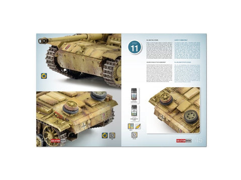 AMMO Solution Book 35: WWII vokiečių Dunkelgelb technikos dažymas, 6537