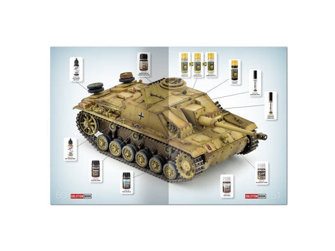 AMMO Solution Book 35: WWII vokiečių Dunkelgelb technikos dažymas, 6537