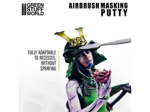 Green Stuff World Masking Putty – maskavimo masė airbrusui, 80 g