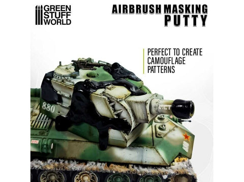 Green Stuff World Masking Putty – maskavimo masė airbrusui, 80 g