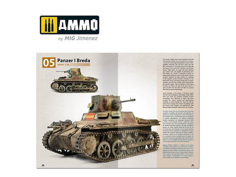 AMMO MIG vadovas: ankstyvų WWII vokiečių tankų dažymas 1936–1943, daugiakalbis