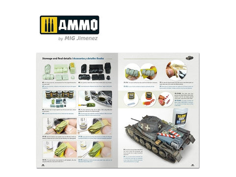 AMMO MIG vadovas: ankstyvų WWII vokiečių tankų dažymas 1936–1943, daugiakalbis