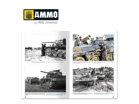 AMMO MIG vadovas: ankstyvų WWII vokiečių tankų dažymas 1936–1943, daugiakalbis