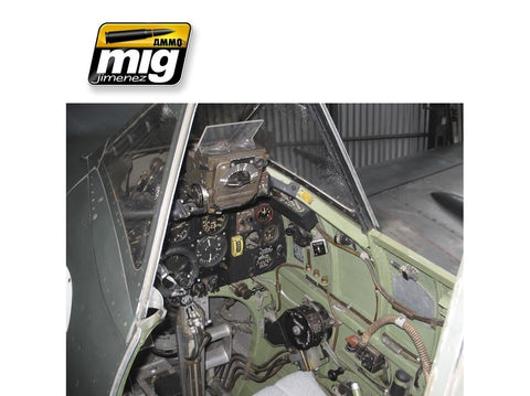 AMMO MIG WW2 britų lėktuvų kabinų sendinimo rinkinys, BS283, 7432