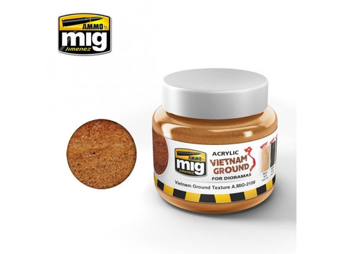 AMMO MIG akrilinis purvas Vietnam Ground dioramoms, 250 ml