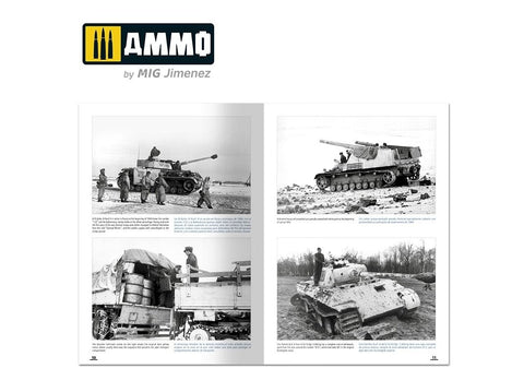 AMMO MIG knyga: Žiemos kamufliažas WWII vokiečių tankams (EN/ES) 6039