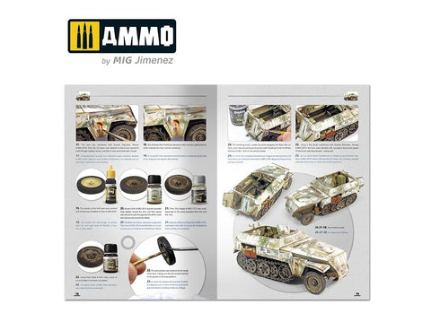 AMMO MIG knyga: Žiemos kamufliažas WWII vokiečių tankams (EN/ES) 6039