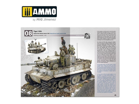 AMMO MIG knyga: Žiemos kamufliažas WWII vokiečių tankams (EN/ES) 6039