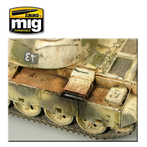 AMMO MIG Fresh Engine Oil – variklio alyvos emalio efektas, 35 ml (1408)