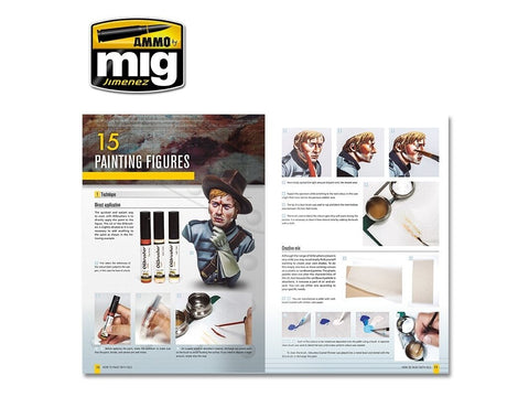 AMMO MIG aliejinių dažų gidas modeliui „How to Paint with Oils“