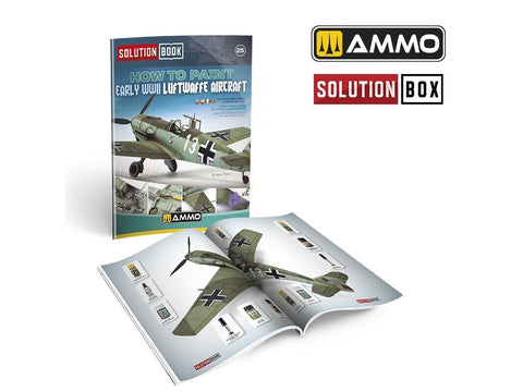 AMMO MIG knyga: ankstyvų WWII Luftwaffe lėktuvų dažymo gidas