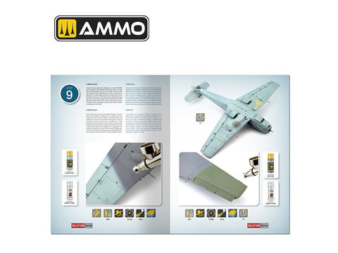 AMMO MIG knyga: ankstyvų WWII Luftwaffe lėktuvų dažymo gidas