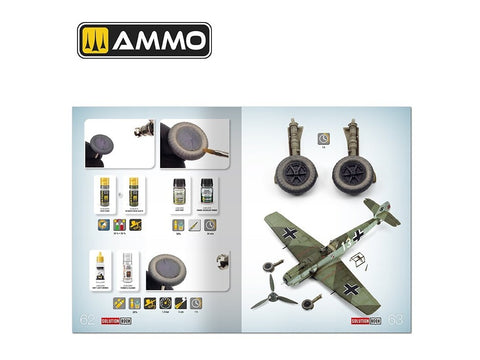AMMO MIG knyga: ankstyvų WWII Luftwaffe lėktuvų dažymo gidas