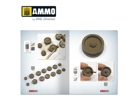 AMMO MIG Solution Book 20: WWII sovietinių žiemos kamufliažo dažymo gidas 6603