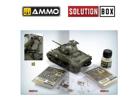 AMMO MIG Solution Book: WWII JAV ETO technikos dažymo vadovas