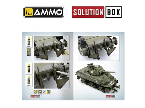 AMMO MIG Solution Book: WWII JAV ETO technikos dažymo vadovas