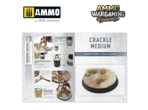 AMMO MIG dykumų dioramų vadovas „Remote Deserts“, 28 psl.
