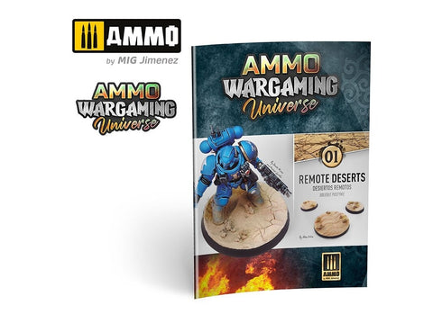 AMMO MIG dykumų dioramų vadovas „Remote Deserts“, 28 psl.