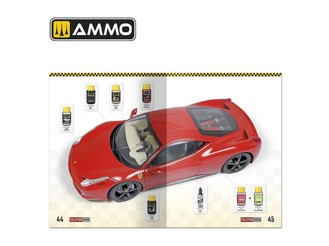 AMMO MIG Solution Book 24 – Automobilių modelių dažymas ir lakavimas