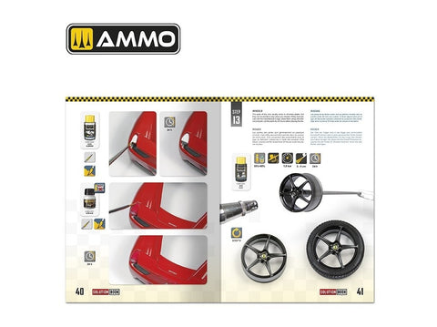 AMMO MIG Solution Book 24 – Automobilių modelių dažymas ir lakavimas