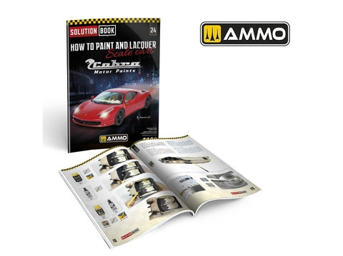 AMMO MIG Solution Book 24 – Automobilių modelių dažymas ir lakavimas