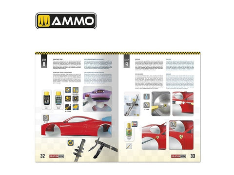 AMMO MIG Solution Book 24 – Automobilių modelių dažymas ir lakavimas