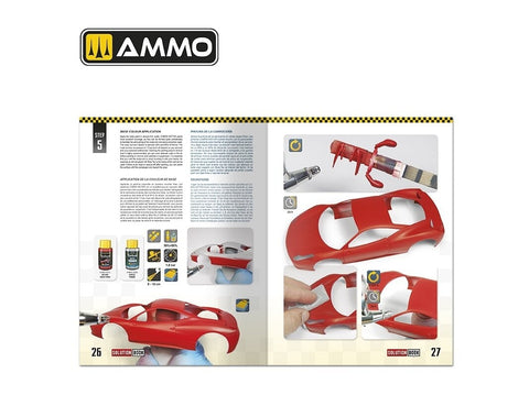 AMMO MIG Solution Book 24 – Automobilių modelių dažymas ir lakavimas