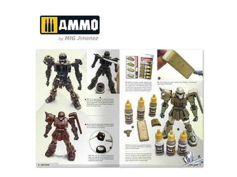 AMMO MIG In Combat 3: Future Wars – mechų dažymo ir sendinimo knyga (EN) 6086