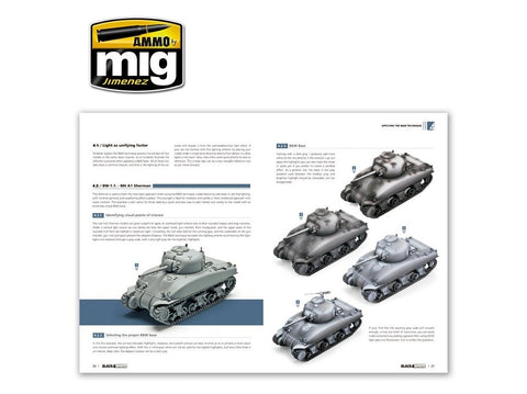 AMMO MIG: Black & White technika – žingsnis po žingsnio knyga modelių dažymui