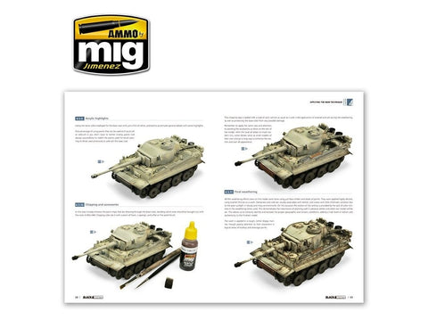 AMMO MIG: Black & White technika – žingsnis po žingsnio knyga modelių dažymui