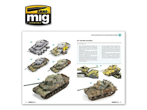 AMMO MIG: Black & White technika – žingsnis po žingsnio knyga modelių dažymui