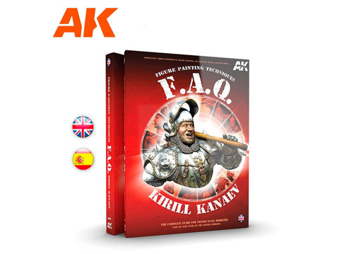 AK Interactive „Figures F.A.Q“ figūrėlių dažymo vadovas AK630