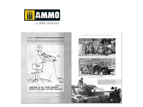 AMMO by MIG Italienfeldzug 4 tomas: Vokiečių tankai Italijoje 1943–1945 (EN)