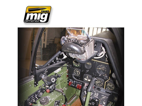 AMMO MIG WWII USA kabinų sendinimo rinkinys FS34151 Interior Green