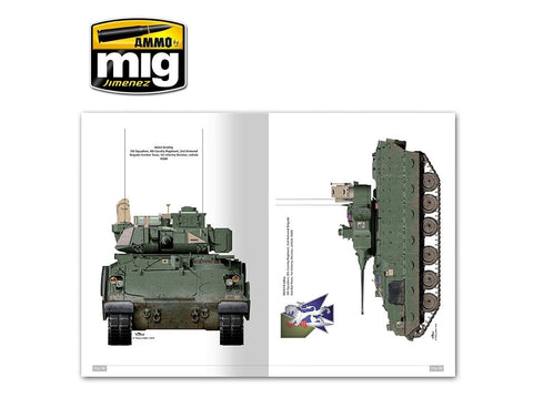 AMMO MIG M2A3 Bradley Europoje: detalės ir dažymas, 1 tomas (EN)