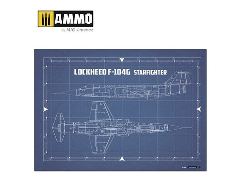 AMMO F-104G Starfighter vizualinis modeliuotojo gidas, 6004