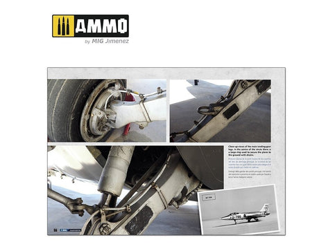 AMMO F-104G Starfighter vizualinis modeliuotojo gidas, 6004