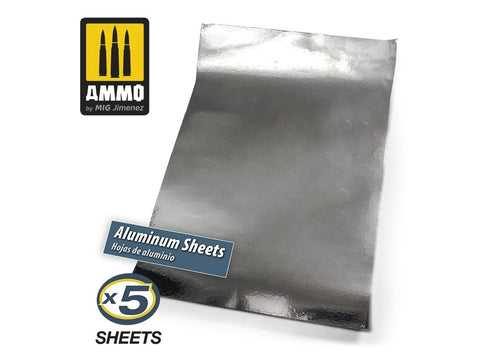 AMMO MIG saviklijuojama aliuminio plėvelė modeliavimui 280x195 mm, 8247
