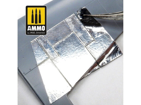 AMMO MIG saviklijuojama aliuminio plėvelė modeliavimui 280x195 mm, 8247