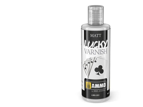 AMMO MIG Matinis akrilinis lakas MATT LUCKY VARNISH, 60 ml (2051)