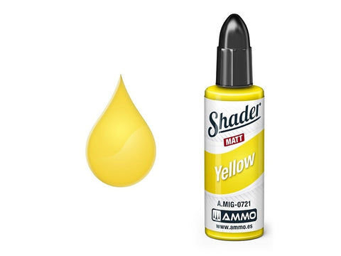 AMMO MIG SHADER matiniai dažai Geltona 10 ml (0721)