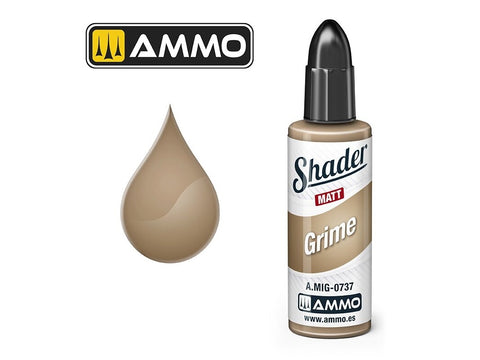 AMMO by MIG Shader dažai Grime, matinis, 10 ml (A.MIG-0737)