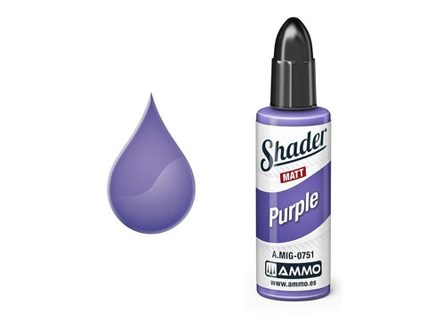 AMMO MIG Matinis Shader dažai, violetinė 10 ml (0751)