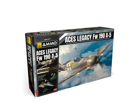 AMMO MIG Focke-Wulf Fw 190 A-5 Aces Legacy Advance Edition 1/48 rinkinys 8517