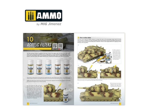 AMMO MIG akrilinių dažų vadovas modelių dažymui 2.0 (EN)